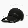 mode hommes été chapeau sport casquettes de baseball en plein air course visière casquette crème solaire coton casquettes réglables pour hommes femmes