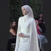 robe musulmane corset élégante pour femmes, robe arabe du moyen orient, robe modeste islamique, cape de célébrité luxueuse, robe abaya fluide