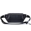 sacs banane en cuir véritable pour hommes, sac de ceinture, sac de taille à la mode, sac à bandoulière pour entraînement, voyage, camping, randonnée, marche