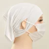 sous casquette hijab pour femmes musulmanes avec trou d'oreille, casquettes hijab, bandanas sous casquettes pour hijabs, écharpe de sauna, sous écharpe, bande islamique, mode