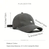 casquette de baseball brodée mn bear pour hommes et femmes, protection solaire, respirante, réglable, chapeau décontracté idéal, unisexe