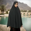 abayas pour femmes musulmanes, couverture complète, hijab intérieur en coton de qualité supérieure, hijab en chanvre, robe de prière du ramadan