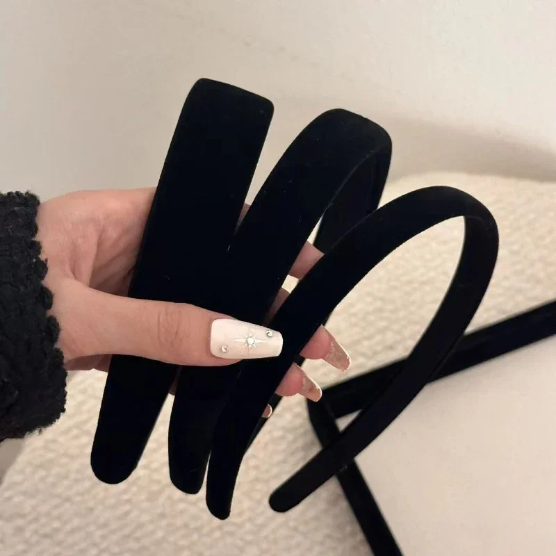 Bandeaux pour femmes et filles, accessoires coréens, cerceau fascinateurs, coiffure élégante, Vintage, populaire, nouveau cadeau noir, 2024