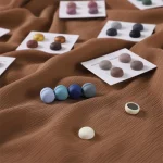 Broche Magnétique Macaron pour Hijab, Épingles Magnétiques pour Sauna, Écharpe, Châle, Bouton de Bain, Accessoires pour Vêtements, Ensemble de 4 Pièces, 256