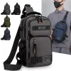 sac de poitrine de sport multifonctionnel pour hommes, sac à main léger multi poches pour randonnée en plein air, escalade, cyclisme, sacs à bandoulière