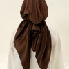 Écharpe hijab instantanée en tissu satiné pour femme musulmane, turban doux, bandeau de sauna, bonnet artificiel astique uni, couvre tête, bonnet de nuit de haute qualité