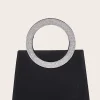 Pochette élégante à la mode pour femmes, sacs de luxe, sacs à main de soirée, fête, Banquet, pochettes noires, nouvelle collection 2024