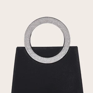 Pochette élégante à la mode pour femmes, sacs de luxe, sacs à main de soirée, fête, Banquet, pochettes noires, nouvelle collection 2024