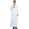 hommes musulmans abaya robes arabe moyen orient jubba thobe islam vêtements caftan robe caftan saoudien