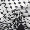 foulard keffiyel imprimé à carreaux doux, écharpe hijab longue et fine en mousseline de soie, châles et enveloppes de protection solaire, foulard islamique quotidien