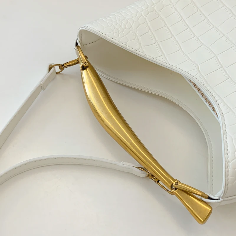 sac à main femme sac de luxe femme sacs marques luxes Sacs à main élégants à motif Crocodile pour femmes, sacs à poignée supérieure de luxe de styliste, seau à bandoulière de marque, dernière collection 2025