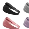 bandeau de sport pour le yoga et la course – large bande élastique d'absorption de la sueur, bandeau de fitness unisexe