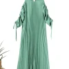 zanzea robe longue de soirée plissée à manches sulfpour femme musulmane, hijab, abaya, maxi, mode, printemps
