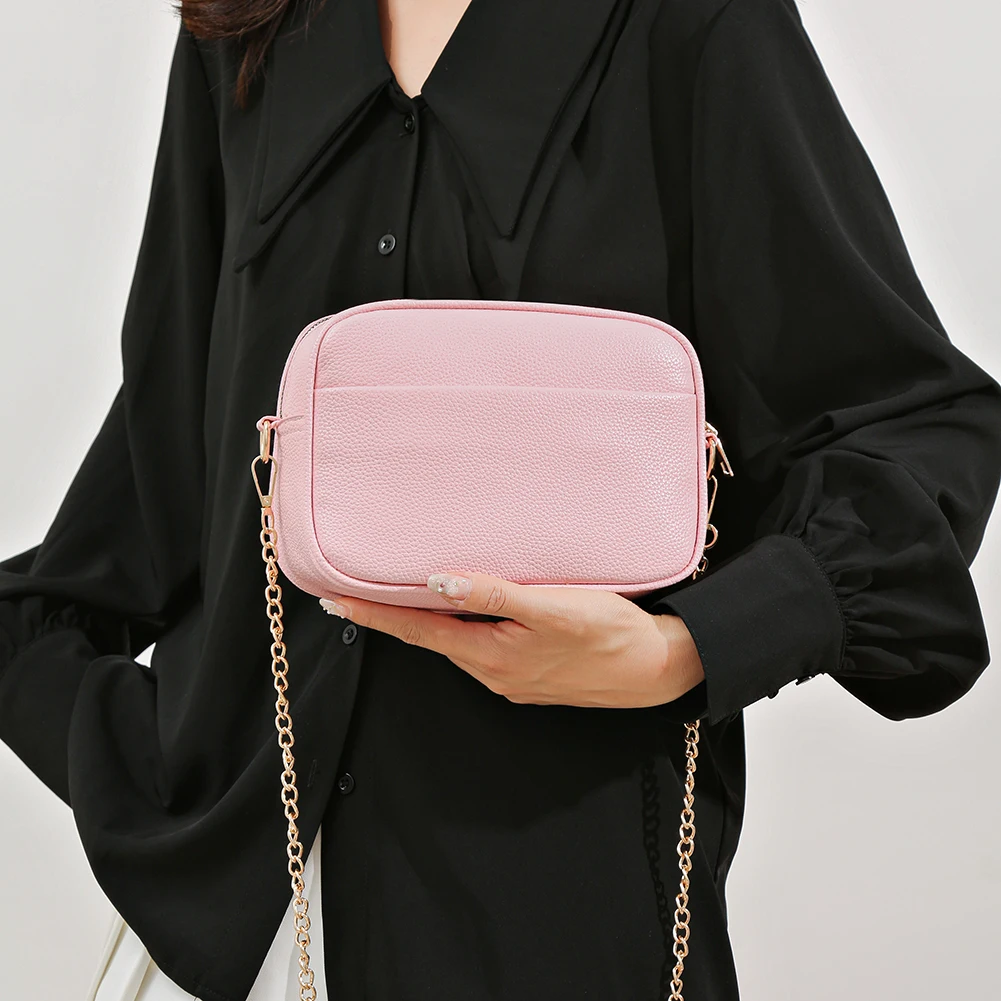 Sac à main en cuir pour femmes, fourre-tout de marque de luxe, à la mode, de styliste, solide, pour documents, 2024