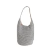 sac à bandoulière tissé de grande capacité pour femme, seau d'eau à main, sac de plage polyvalent, sacs de styliste de luxe, vacances