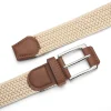 ceinture tressée simple pour hommes, tendance, sport de plein air, accessoires pour vêtements décontractés, vente en gros