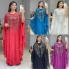 robes africaines pour femme 2025 mousseline de soie boubou ankara dashiki 2 pièces ensemble tenue dubaï caftan abaya robe marocaine femme grande taille