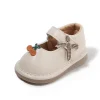 bébé chaussures plates bout rond doux arcs filles chaussures décontractées polyvalent mignon 2025 nouvelle mode enfants chaussures de marche fond souple à la mode