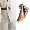 ceintures larges à bande élastique pour femmes, 15 couleurs, simple, pour manteau, ceinture de taille, boucle, sangle noire, accessoires de décoration pour robe, dame
