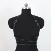 harnais en cuir pour femmes, ceinture à bretelles, lingerie sexy pour femmes, réglable, soutien gorge de bondage, ceinture gothique harajuku, bretelles faites à la main