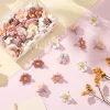 20 pièces/boîte portable créatif fleur punaises fleur mur punaises 3d conseil mignon punaises pour bricolage photo mur affiche déco