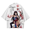 kimono yukata imprimé floral pour hommes et femmes, cardigan, chemisier ample, haori, vêtements anime asiatiques, chemise kimono japonaise harajuku