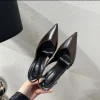 baotou – sandales d'été à la mode, nouveau style, tête pointue, ligne de bouche peu profonde avec talons aiguilles antidérapants et résistants à l'usure