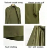 deux pièces jilbab premium nida jupe légère et respirante avec poches niqab string eid ramadan femmes musulmanes ensemble de prière jilbab