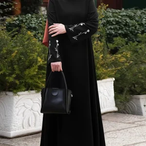 2025 mode musulmane Abaya Robe ZANZEA femmes robes longues automne à manches longues brodé Robe d&rsquo;été islamique Robe décontracté caftan