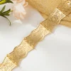 ceinture de mariée en or, fleur creuse sculptée en métal plaqué or, style marocain, robe de mariée, chaîne de taille, bijoux cadeau