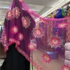 Écharpe musulmane en filet hijab pashmina pour femmes africaines, offre spéciale à durée limitée, dubaï, prix de gros, 2024