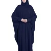 vêtement de prière musulmane formel longue robe khimar femmes vêtements islamiques à capuche dubaï turquie namaz jurken abaya hijab djellaba robe