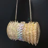 cristal femmes sacs à main de luxe concepteur pochettes diamant à la main mariage mariée cadeau pochette sac à main vintage brillant soirée pochette