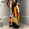 winyi moyen orient abaya femme musulmane abaya dubaï luxe auto ceinturé femmes vêtements d'été robe kimono vêtements de plage couvrir