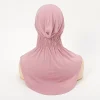 Femmes musulmanes Jersey sous-écharpe voile couvre-chef musulman foulard intérieur chapeau Hijab chimio casquettes Islam Ninja écharpe os Bonnet