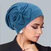 nouveau femmes musulmanes intérieur hijab chapeau nœud papillon turban indien bonnet foulard bonnets perte de cheveux tête enveloppement chimio casquette turbante mujer