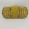 diamond pochette en cristal haut de gamme pour femme, sac de banquet, sacs à main de créateur de luxe, pochette de mode, cadeau de soirée