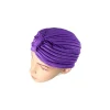 couvre chef décontracté pour femme, bonnet ramadan, couleur unie, élastique, bandeau, chapeau musulman, turban, foulard, casquette musulmane