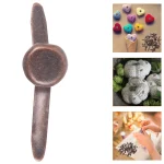 Attaches en papier pour scrapbooking, 50 pièces, épingles artisanales pour artisanat, mini petit artisanat en laiton pour enfant