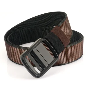 Ceinture en Nylon moderne pour hommes, Design sans trou, ceinture Web souple et réglable, ceintures à cliquet classiques confortables, Occasions décontractées