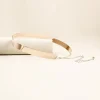1 pièce couleur or taille chaîne personnalité d'été cassette sequin femmes ceinture
