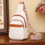 Sac à bandoulière en cuir PU pour hommes et femmes, sac à dos, sac banane, sac à main à bandoulière, sacs de ceinture initiés au voyage, sac à main antivol