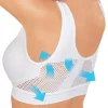 Soutien-gorge de sport respirant pour femmes, absorbant la sueur, coussinet antichoc, haut de sport, athlétisme, gymnastique, course à pied, Fitness