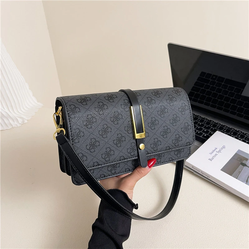 Sac à bandoulière en cuir pour femmes, célèbre styliste, fourre-tout, sacs à main de Style classique Chic pour dames, marque