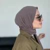 hijab instantané avec bouton prêt à porter femmes musulmanes écharpe couverture complète bandeau islam turban casquettes turbante mujer