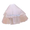 voile mariée e56a, double couche, surdimensionné, pour fête mariage, accessoires photo