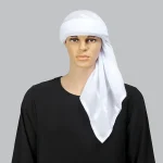 Keffiyeh arabe blanc foulard musulman foulard arabe pour hommes Turban Hijab chapeaux Costumes traditionnels islamiques châles Bandana