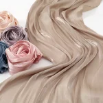 InjHijab-Écharpe en Satin pour Femme, Châle Brcorporelle, Respirant, Cool Island