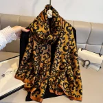 Femmes luxe écharpe marque doux Satin bandeau Hijab imprimer grande écharpe Turban Foulard été plage étoles enveloppes châle