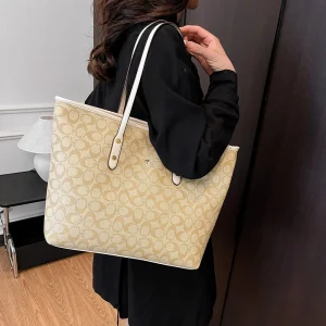 Sac à main en cuir pour femmes, élégant, classique, sac à bandoulière de luxe avec fermeture éclair, avec Logo de lettre de styliste